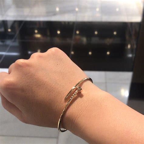 iced out cartier bracelet replica|juste un clou bracelet price.